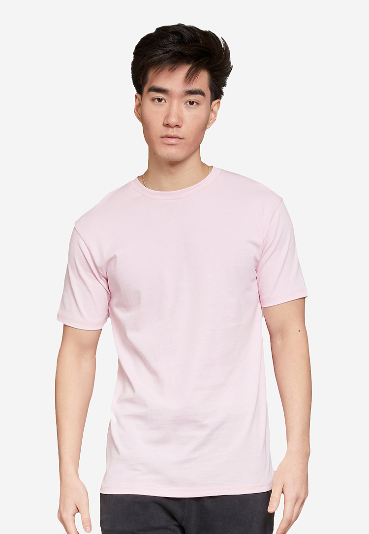 Heavyweight Tee BUBBLEGUM PINK front